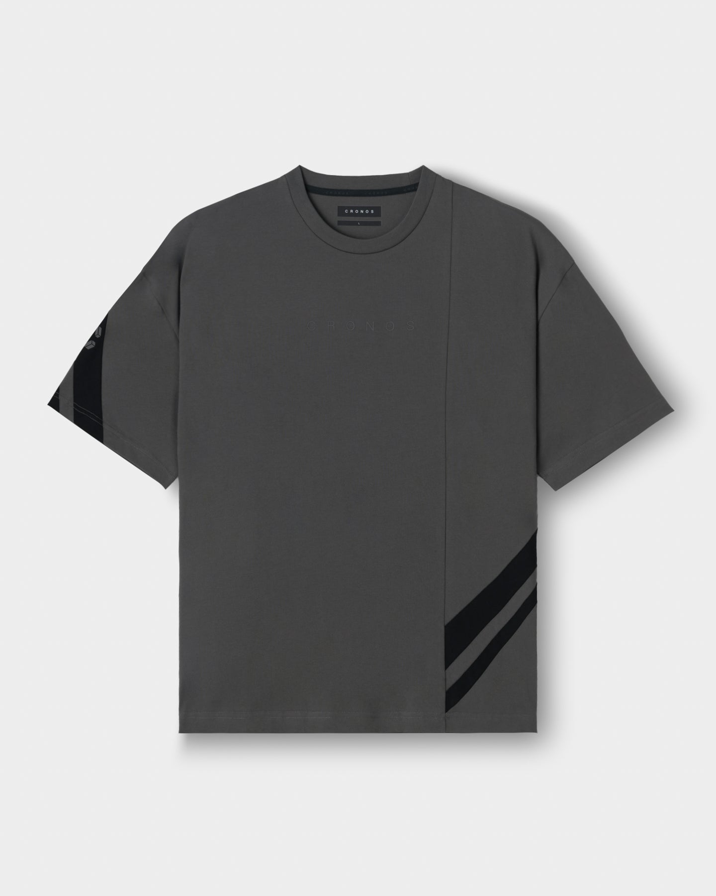 CRONOS VECTOR LINE S/S TEE【D.GRAY】