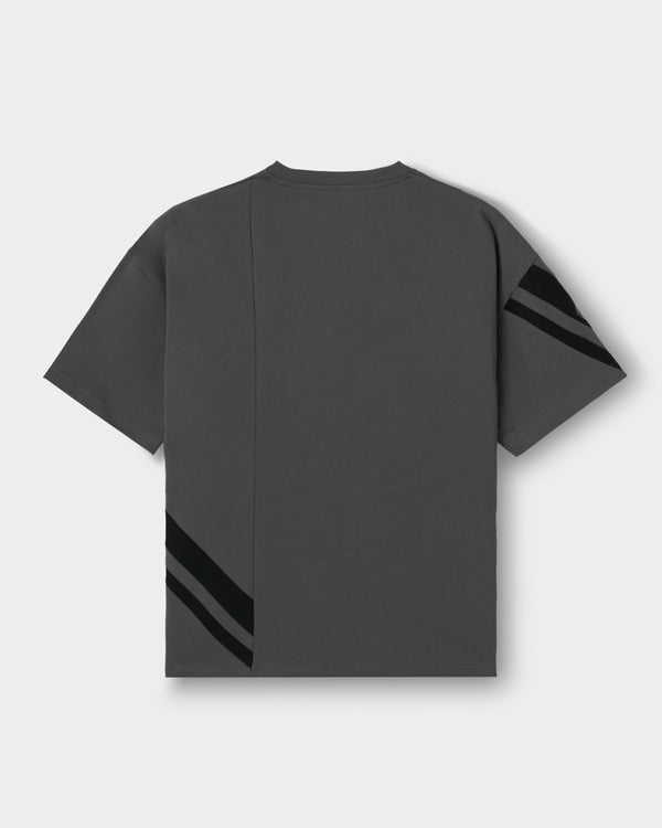 CRONOS VECTOR LINE S/S TEE【D.GRAY】