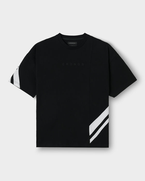 CRONOS VECTOR LINE S/S TEE【BLACK】