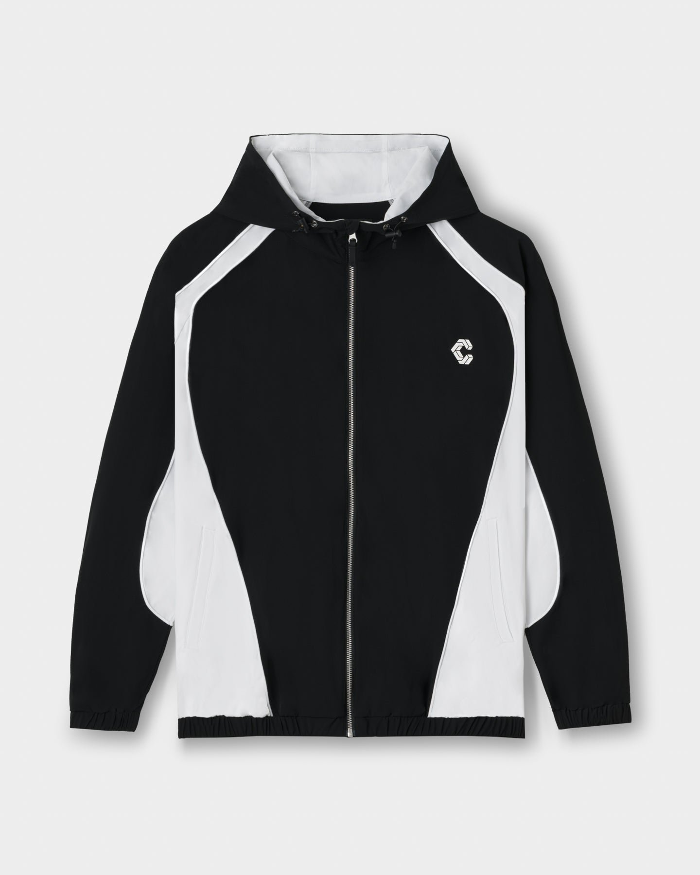 CRONOS FLOW SHELL BLOUSON【BLACK×WHITE】