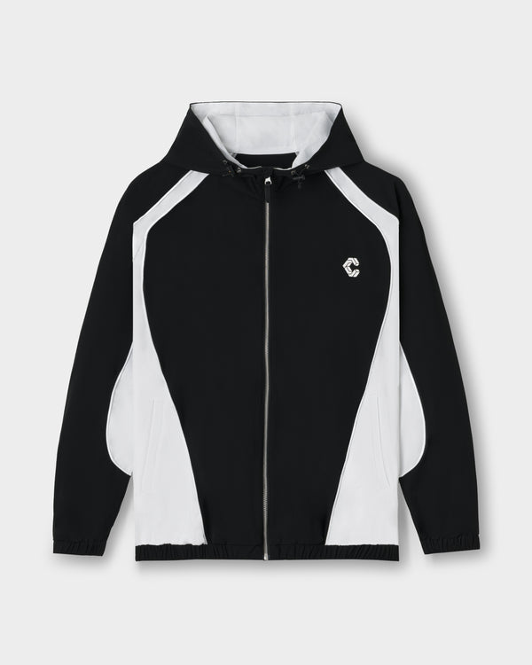 CRONOS FLOW SHELL BLOUSON【BLACK×WHITE】