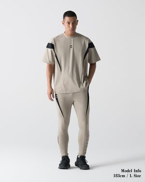 CRONOS CONTOUR S/S TEE【GREIGE】