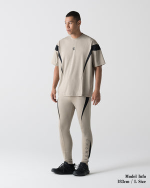 CRONOS CONTOUR S/S TEE【GREIGE】