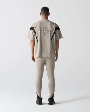 CRONOS CONTOUR SKINNY PANTS【GREIGE】