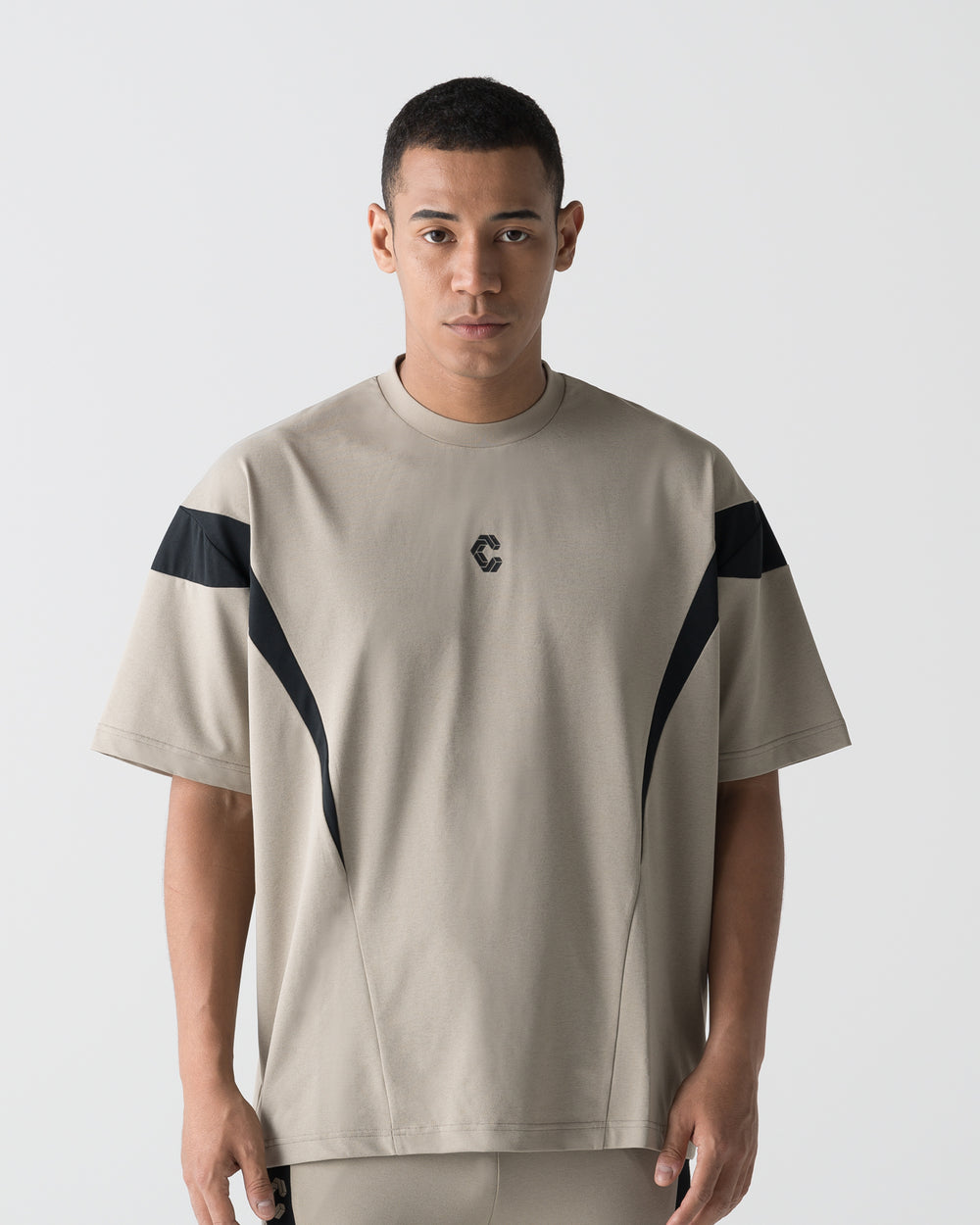 CRONOS CONTOUR S/S TEE【GREIGE】