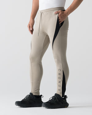 CRONOS CONTOUR SKINNY PANTS【GREIGE】