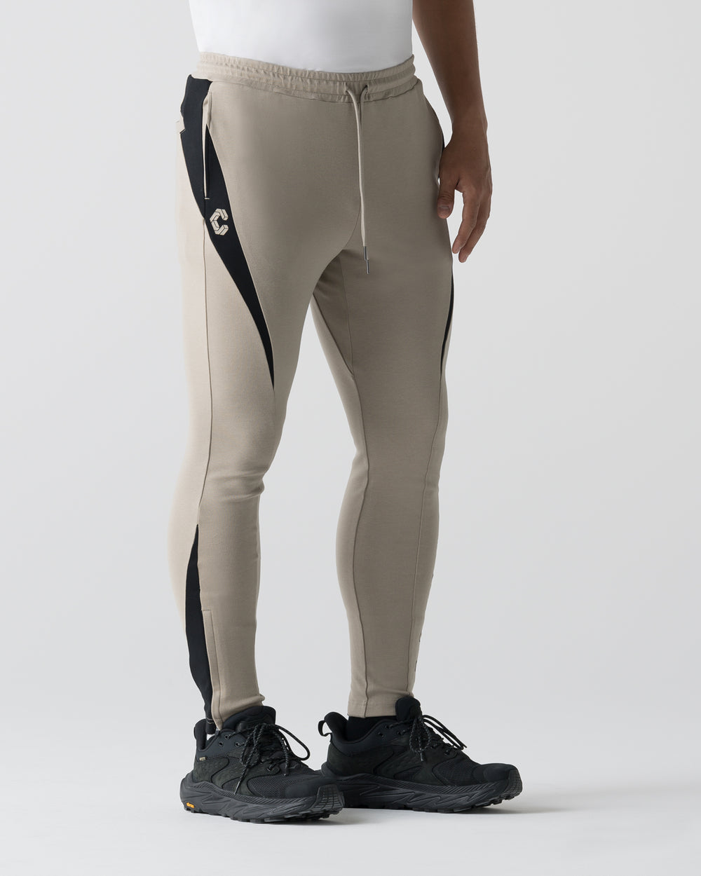 CRONOS CONTOUR SKINNY PANTS【GREIGE】