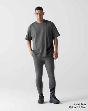 CRONOS VECTOR LINE SKINNY PANTS【D.GRAY】