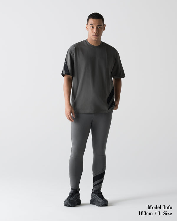 CRONOS VECTOR LINE S/S TEE【D.GRAY】
