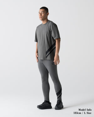 CRONOS VECTOR LINE SKINNY PANTS【D.GRAY】