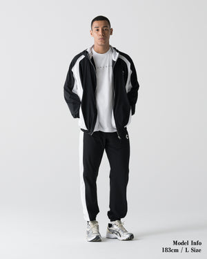 CRONOS FLOW SHELL BLOUSON【BLACK×WHITE】
