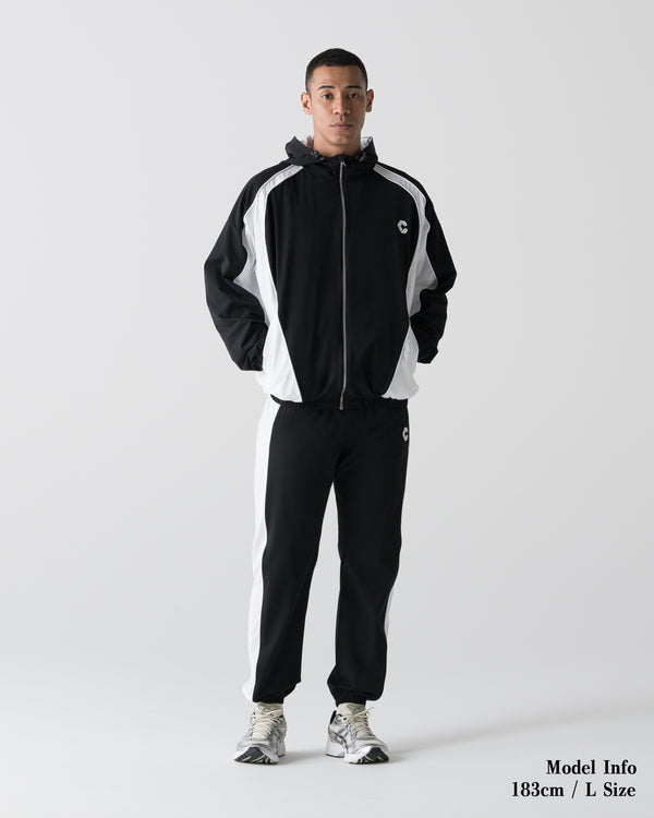 CRONOS FLOW SHELL BLOUSON【BLACK×WHITE】