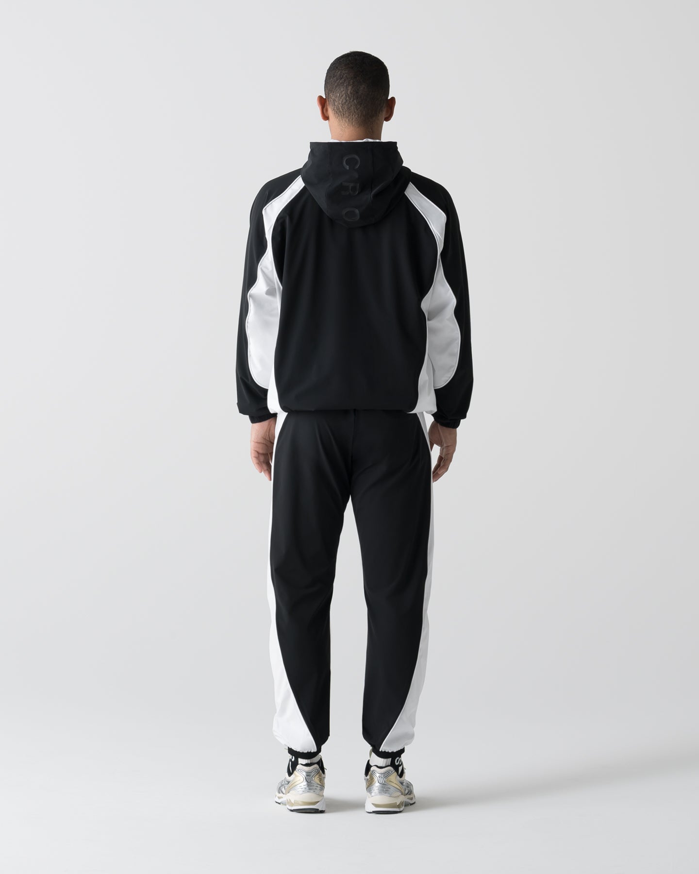CRONOS FLOW SHELL PANTS【BLACK×WHITE】