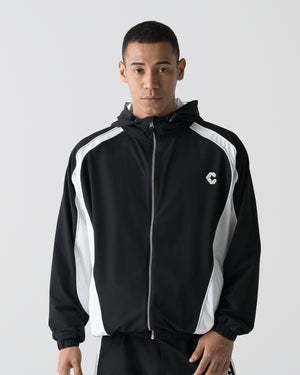 CRONOS FLOW SHELL BLOUSON【BLACK×WHITE】