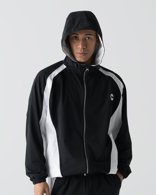 CRONOS FLOW SHELL BLOUSON【BLACK×WHITE】