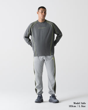 CRONOS ELEMENT L/S TEE【D.GRAY】