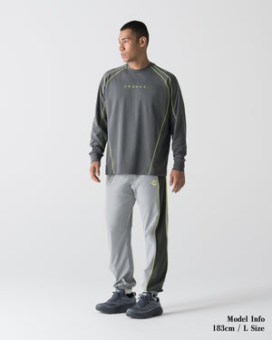 CRONOS ELEMENT L/S TEE【D.GRAY】