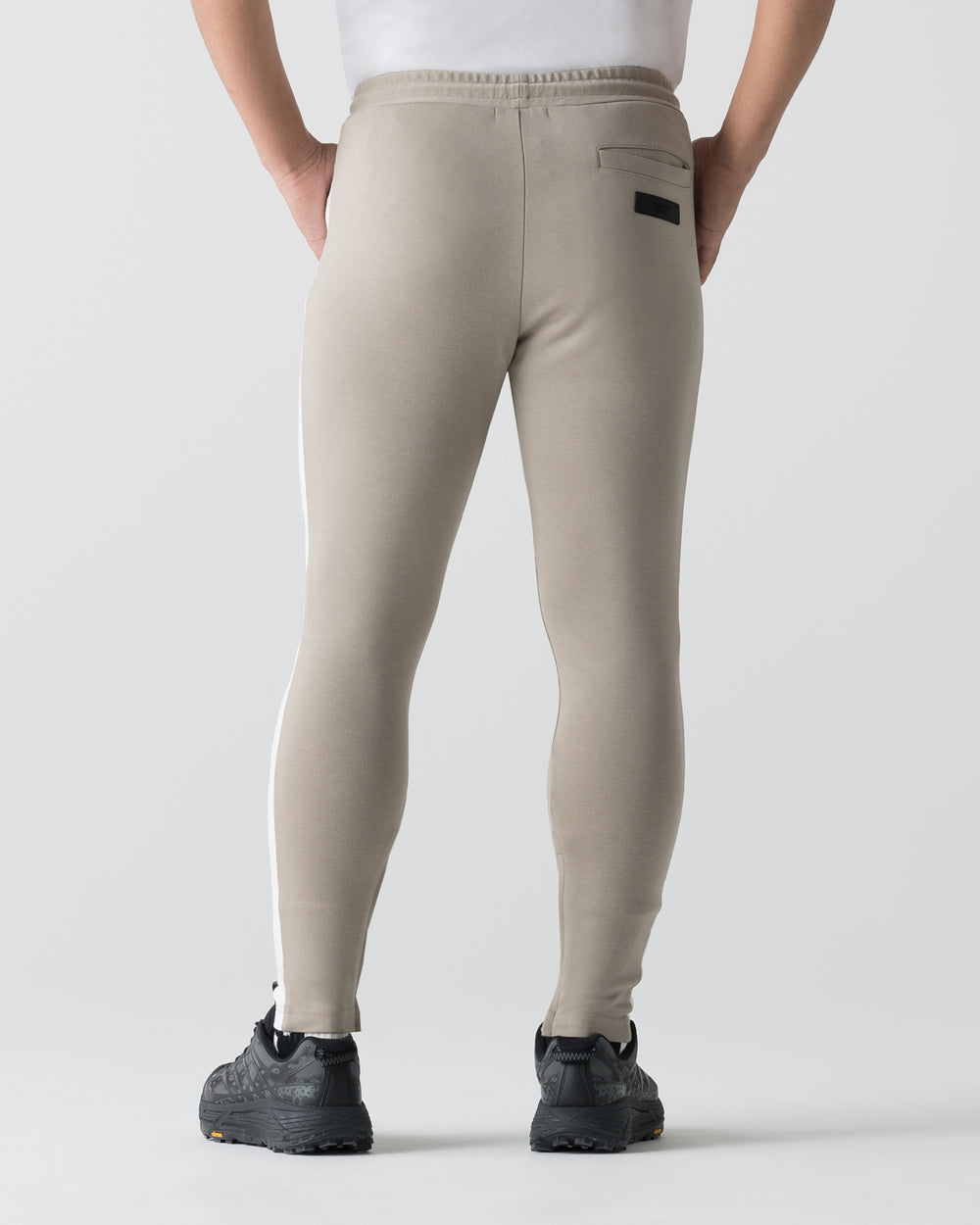 CRONOS BOLD LINE SKINNY PANTS【GREIGE】