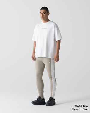 CRONOS BOLD LINE SKINNY PANTS【GREIGE】