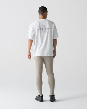 CRONOS BOLD LINE SKINNY PANTS【GREIGE】