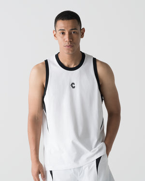CRONOS KINETIC AIR SLEEVELESS【WHITE】