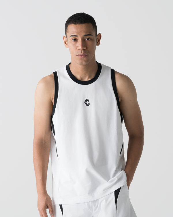 CRONOS KINETIC AIR SLEEVELESS【WHITE】