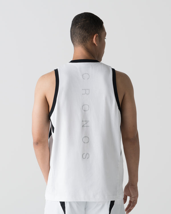 CRONOS KINETIC AIR SLEEVELESS【WHITE】
