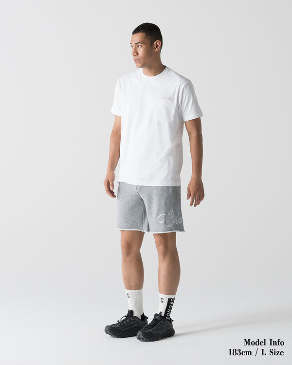 CRONOS SCRIPT POCKET S/S TEE【WHITE】