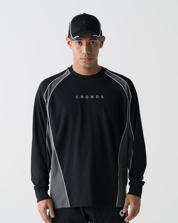 CRONOS PIPED CAP【BLACK】