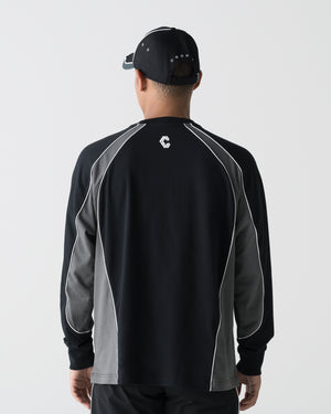 CRONOS PIPED CAP【BLACK】