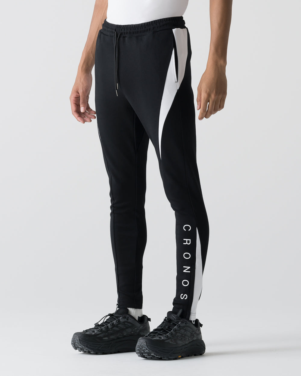 CRONOS CONTOUR SKINNY PANTS【BLACK】