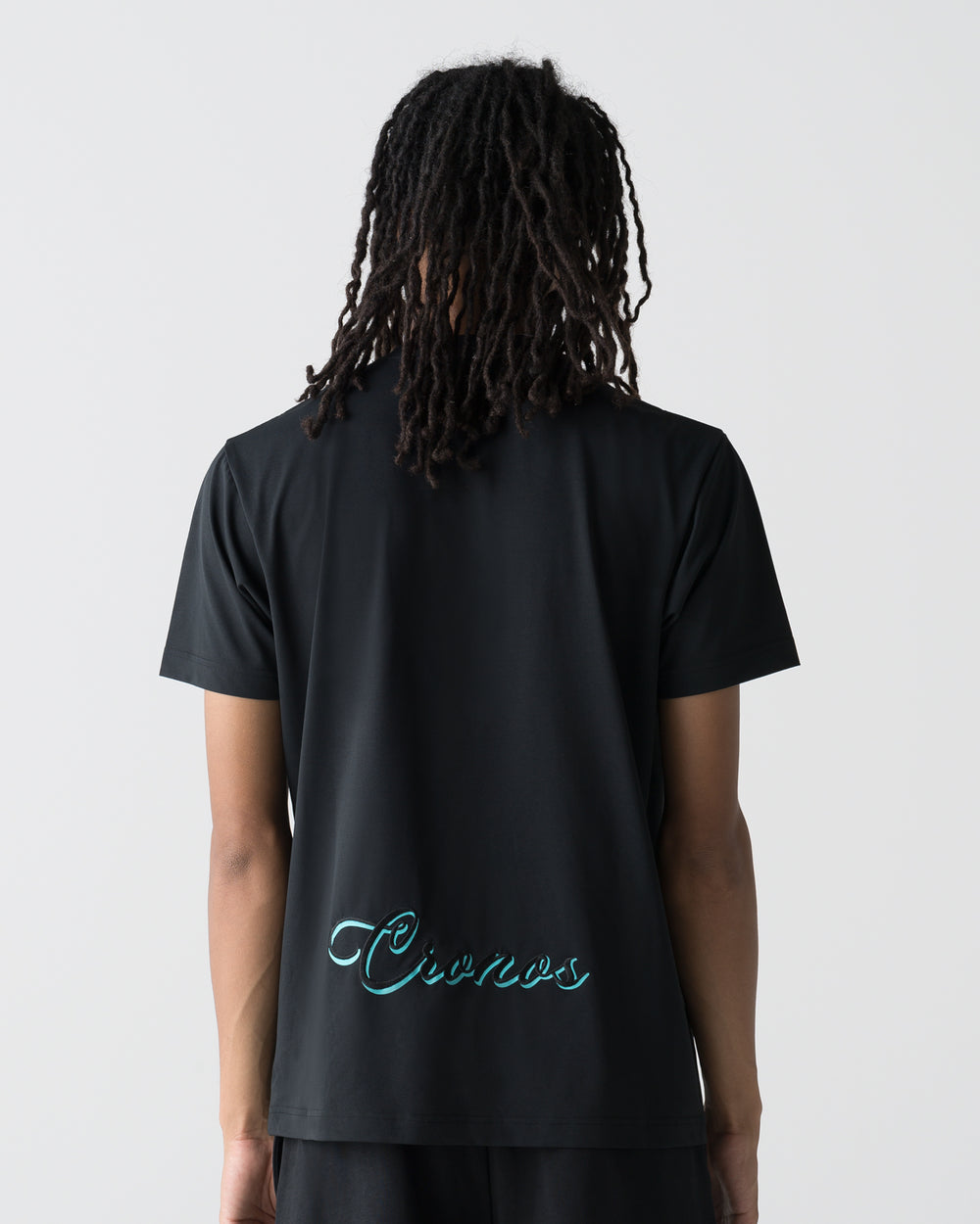 CRONOS SCRIPT POCKET S/S TEE【BLACK×T.BLUE】