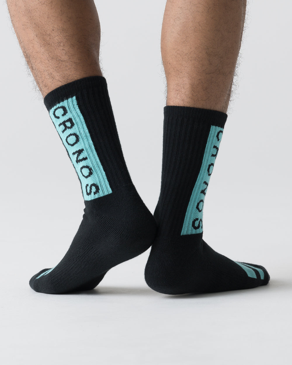 CRONOS BLOCK LOGO SOCKS【T.BLUE】