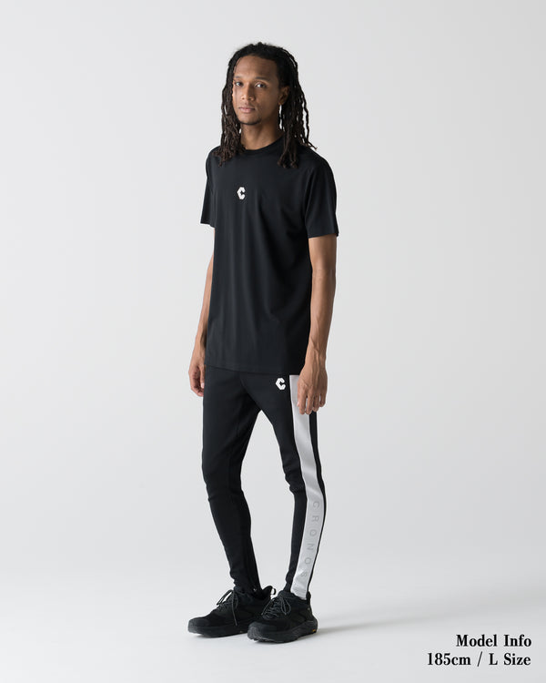 CRONOS BOLD LINE SKINNY PANTS【BLACK】
