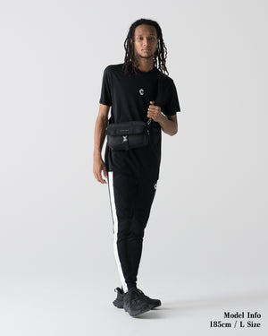 CRONOS BOLD LINE SKINNY PANTS【BLACK】
