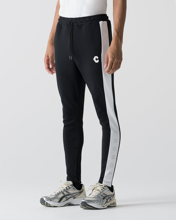 CRONOS BOLD LINE SKINNY PANTS【BLACK】