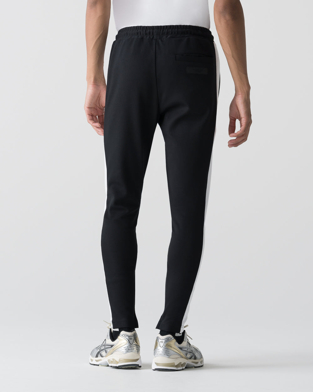 CRONOS BOLD LINE SKINNY PANTS【BLACK】