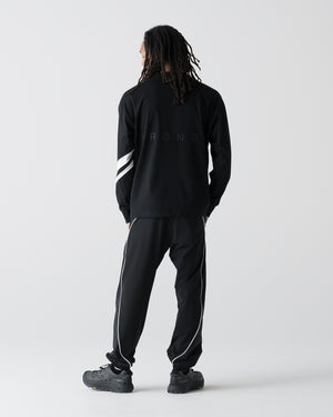 CRONOS VECTOR LINE L/S TEE【BLACK】