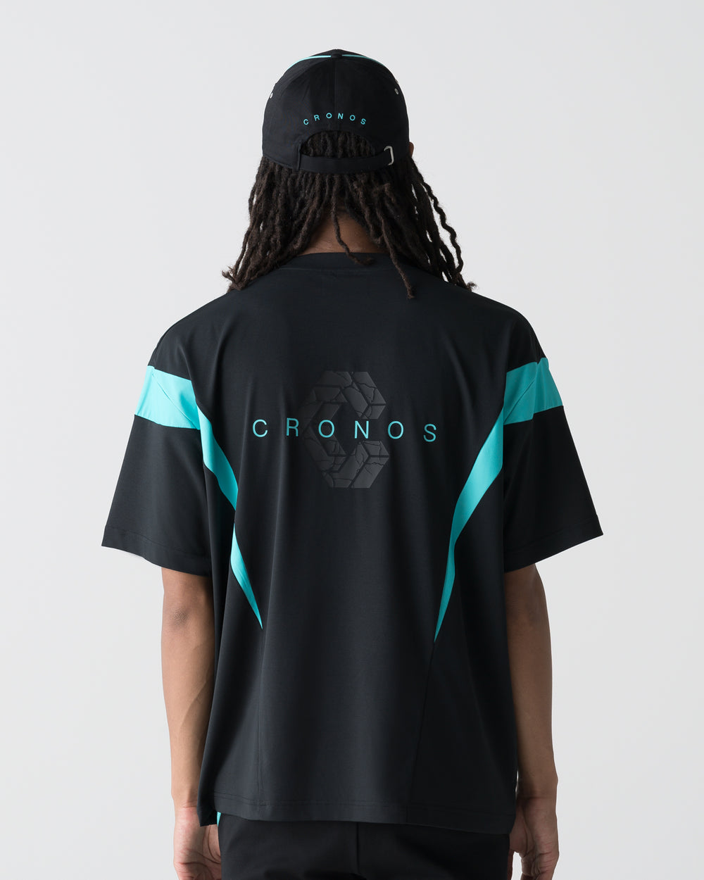 CRONOS CONTOUR S/S TEE【BLACK×T.BLUE】