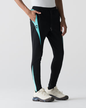 CRONOS CONTOUR SKINNY PANTS【BLACK×T.BLUE】