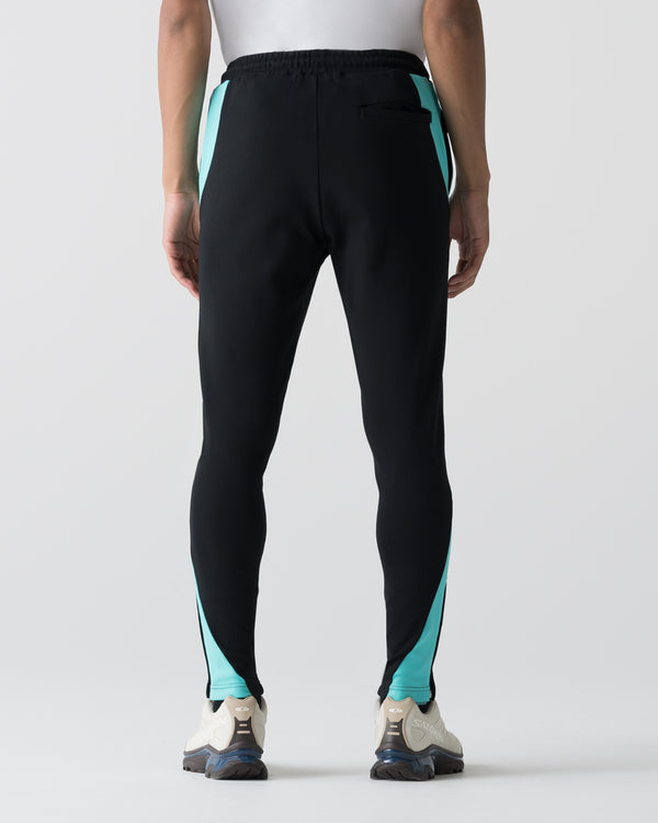 CRONOS CONTOUR SKINNY PANTS【BLACK×T.BLUE】