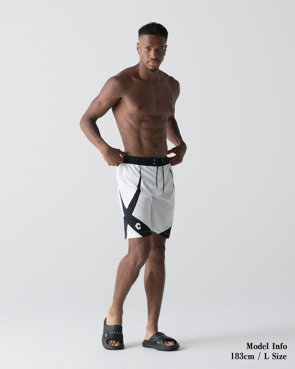 CRONOS ARC COMPETITION SHORTS【WHITE】
