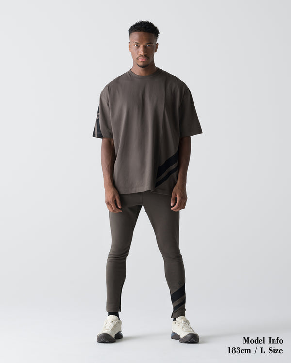 CRONOS VECTOR LINE S/S TEE【BROWN】