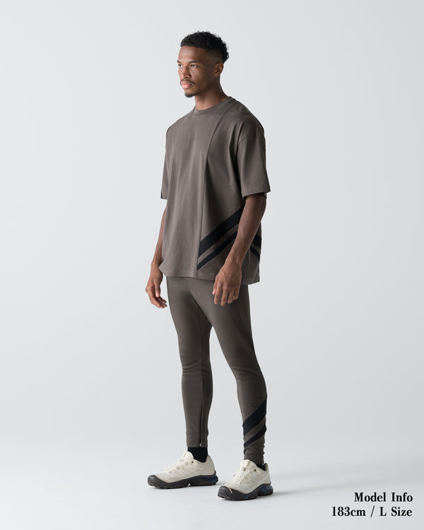 CRONOS VECTOR LINE S/S TEE【BROWN】