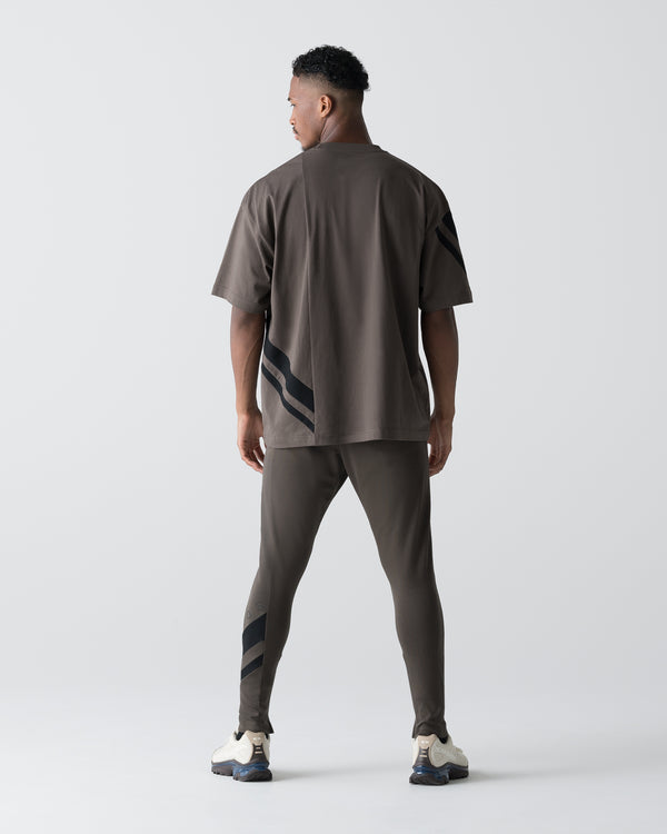 CRONOS VECTOR LINE S/S TEE【BROWN】