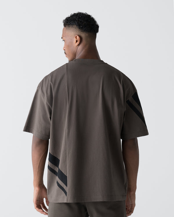 CRONOS VECTOR LINE S/S TEE【BROWN】