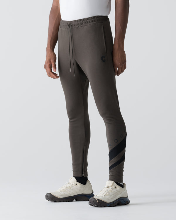 CRONOS VECTOR LINE SKINNY PANTS【BROWN】