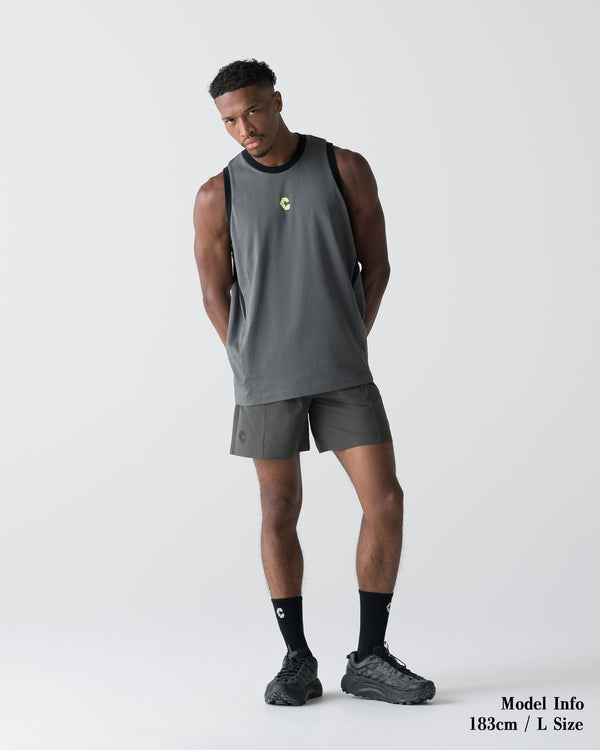 CRONOS CONTOUR SHORTS【D.GRAY】