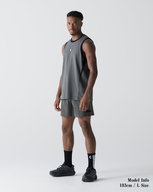CRONOS KINETIC AIR SLEEVELESS【D.GRAY】