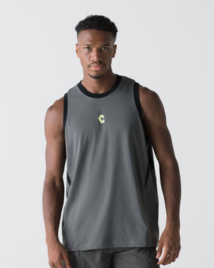 CRONOS KINETIC AIR SLEEVELESS【D.GRAY】